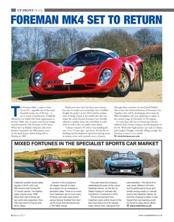 (hdmebed://www.youtube.com/watch?v=j4Kpw4O1ujA)UP FRONT NEWS
6 March 2017
www.completekitcar.co.uk (http://www.completekitca