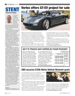 (hdmebed://www.youtube.com/watch?v=RHEnM_frZP4)UP FRONT NEWS
8 March 2017
www.completekitcar.co.uk (http://www.completekitca