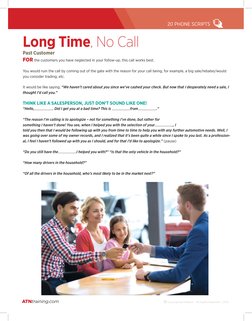 20 Outbound Call Scripts | PDF | Vehicles | Sales
