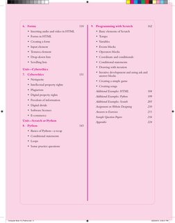 6. Forms
110
• Inserting audio and video in HTML
• Forms in HTML
• Creating a form
• Input element
• Textarea element