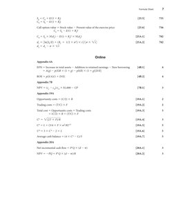 S0 Option Formula Corporate Finance Formula Sheet | PDF | Revenue | Equity (Finance)