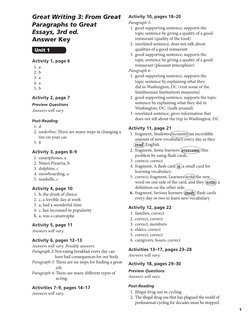 Great Writing 3 Answer Key Overview | PDF | Airplane | Rudder