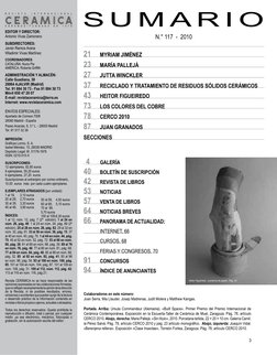 R
E
V
I
S
T
A
 
I
N
T
E
R
N
A
C
I
O
N
A
L
K E R A M O S • F U N D A D A  
E N  
1 9 7 8
editor y director:
Antonio Vivas Zamo