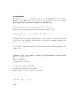 Agradecimientos
Un agradecimiento especial a Ted Harris, MD; Kurt Harding, DO; Stephen Dersch, MD; y 
Kathleen Crispin, RN (e
