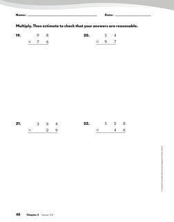 Chapter 3 Extra Practice Pages | PDF