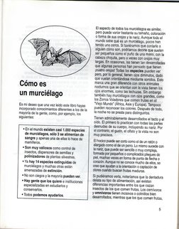 Cómo es
un murciélago
Es mi deseo que una vez leído este libro hayas
incorporado conocimientos diferentes a los de la
mayoría