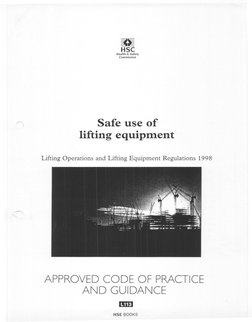 LOLER - Lifting Operations & Lifting Equipment Regulations - 1998 | PDF