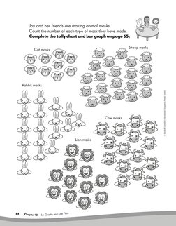 64     
© Marshall Cavendish International (Singapore) Private Limited.
   Chap
ter 13
 Ba
r Graphs and Line Plots
 
Joy and