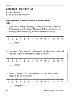 Reteach Into Math 2nd Grade Reteach CH 2 | PDF | Matrix (Mathematics) | Mathematics