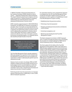 COSO Fraud Risk Management Guide Update | PDF | Internal Control ...