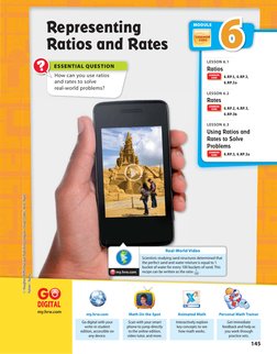 ESSENTIAL QUESTION
?
Real-World Video
my.hrw.com
Scientists studying sand structures determined that 
the perfect sand and wa