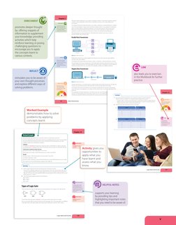 ENRICHMENT
Can you fi nd out when 
serial and parallel ports 
were no longer included 
in computers? What 
replaced them and