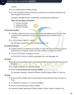 Class 12 Macroeconomics Chapter 1 Notes | PDF | Economics | Macroeconomics