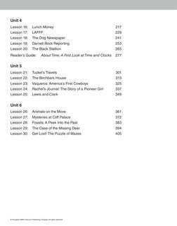 Unit 4  
Lesson 16:  Lunch Money 
217
Lesson 17:  LAFFF 
229
Lesson 18:  The Dog Newspaper 
241
Lesson 19:  Darnell Rock Repo