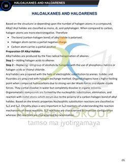 Stenography Notes.pdf Class 12 Haloalkanes & Haloarenes Notes | PDF | Chemical Reactions ...