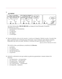 2) 
TENHO UM MÉTODO
INFALÍVEL PARA PASSAR
PELO CAÇAPAVA
EU CORRO NA FRENTE 
E VOCÊ ME DÁ POR 
ELEVAÇÃO NAS COSTAS
DELE
NÃO PO