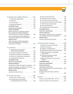 6. Equipos de medida eléctrica  . . . . .116
1 Voltímetro-amperímetro  . . . . . . . . . . . . . . .118
2 Polímetro  . . . .