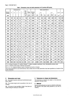 DIN 1025: Hot Rolled IPE Sections | PDF