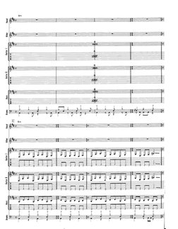 Book - A Change of Seasons - Dream Theater (Full Score) (Ly) (A
