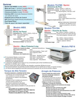 Opción
Tanque de Alta Tensión
Arreglo de Potencia
• Excelente aislamiento y estabilidad del Alto Voltaje
   * La distribución