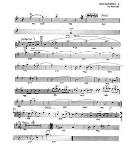 Willowcrest - FULL Big Band - Florence - Buddy Rich | PDF