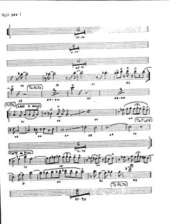 Tiger of San Pedro - Full Big Band - Bill Watrous PDF | PDF