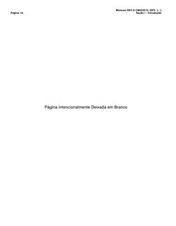 Motores ISF2.8 CM2220 E; ISF2. [...]
Página i-b
Seção i - Introdução
Página Intencionalmente Deixada em Branco
