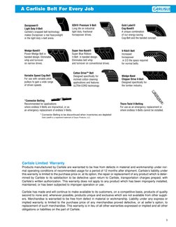 2500 BANDA DURAFLEX GL FHP 4L  BANDO Catalogo Carlisle PDF | PDF | Belt (Mechanical) | Manufactured Goods Catalogo Carlisle PDF | PDF | Belt (Mechanical) | Manufactured Goods  