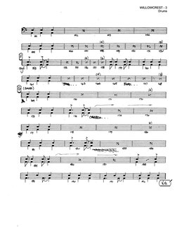 Willowcrest - Drums Big Band - Florence - Buddy Rich (Arrastado) | PDF