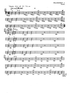 Willowcrest - Drums Big Band - Florence - Buddy Rich (Arrastado) | PDF