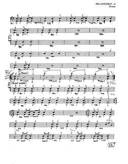Willowcrest - Drums Big Band - Florence - Buddy Rich (Arrastado) | PDF