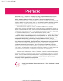 Prefacio
El  Informe  Nacional  de  2014  sobre  el  Estado  de  la  Medicina  de  Emergencia  del  Colegio  
Estadounidense