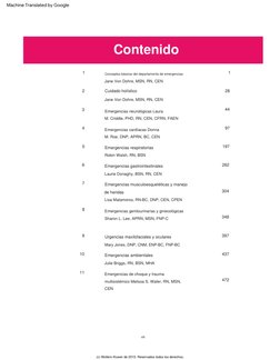 Contenido
Mary  Jones,  DNP,  CNM,  ENP-BC,  FNP-BC
viii
(c)  Wolters  Kluwer  de  2015.  Reservados  todos  los  derechos.
2