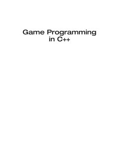 Game Programming
in C++