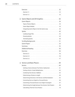 viii
CONTENTS
Exercises . . . . . . . . . . . . . . . . . . . . . . . . . . . . . . . . .