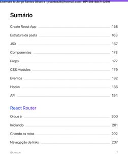 Componentes .................................................................................................... 173
Props ..