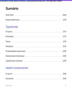 Sumário
@iuricode
8
Rotas dinâmicas .........................................................................................
