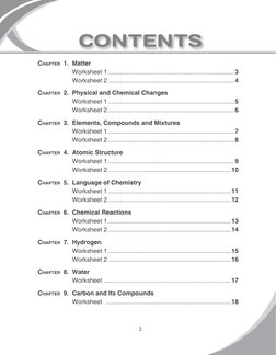 Class 8 ICSE Chemistry Worksheets | PDF | Chemical Reactions | Ion