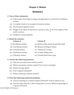 ICSE Class 7 Physics Worksheets Overview | PDF | Heat | Sound