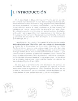 8
En la actualidad, la Educación Superior transita por un período 
de cambios importantes con el auge de la inteligencia arti