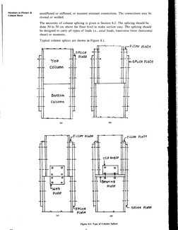 Column Splice Design in Steel Structures | PDF | Bending | Column