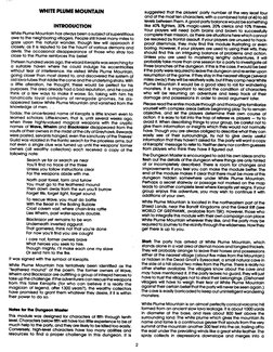 D&D 1 (A) - White Plume Mountain PDF | PDF