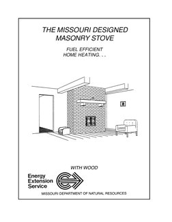 Missouri Masonry Stove Plans Guide | PDF | Stove | Chimney