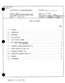 New York Power 
thor ity 
CALCULATION NO. IP3-CALC-RPC-00298 
Project 
IP3 
Title Instr. Loop Accur./Setpt. Calc.  
Prelimina