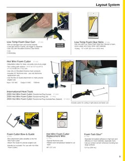 ONLINE
VIDEOS
Foam Tack Glue™     
ST1444
• Specially formulated adhesive is high tack and 
effective on most materials, espe