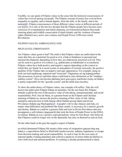 Core Filipino Values Explained | PDF | Family | Philippines