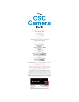 Future PLC Richmond House, 33 Richmond Hill,  
Bournemouth, Dorset, BH2 6EZ
Editorial
Editor Rebecca Greig
Designer Madelene