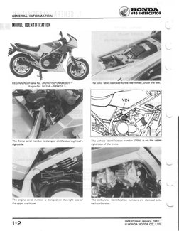 VF700F VF750F 83-85 Shop Manual | PDF | Exhaust Gas | Machines