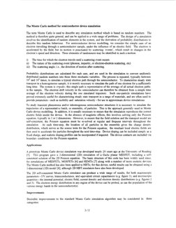Monte Carlo Simulation in Semiconductor Devices | PDF | Field Effect ...
