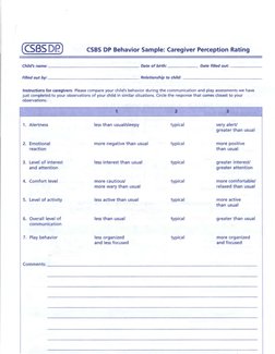 CSBS DP Caregiver Questionnaire | PDF | Toys | Gesture